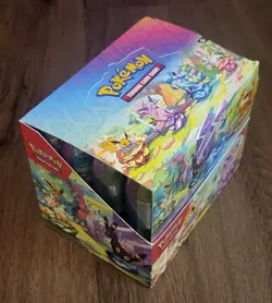 Pokemon Prismatic Evolutions Mini Tin Display Box Set of 8 Tins Sealed! - Image 3