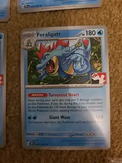 FERALIGATR 041/162 NON-HOLO PLAY! PRIZE PACK SERIES POKEMON TCG - Image 1