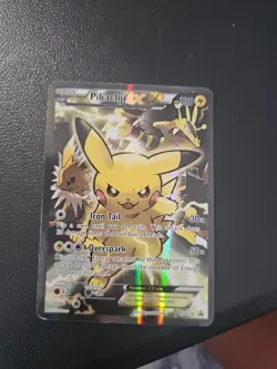 Pokemon TCG Pikachu EX XY124 XY Black Star Promo - Image 1
