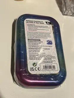 Pokemon Prismatic Evolutions Mini Tin Vaporeon Sealed US SELLER Ships Protected - Image 2