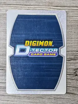 Digimon D-Tector Thundermon Champion Card DT-14 1st Edition 2002 Bandai Used Goo - Image 2