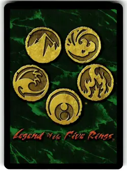 Legend of the Five Rings Four Winds Card Gold Edition - The Arrow Knows the Way - Image 2