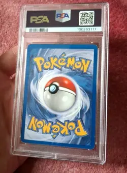 Psa Graded Holo Team Rocket Dark Dragonite Pokemon Card 5/82 - Image 3