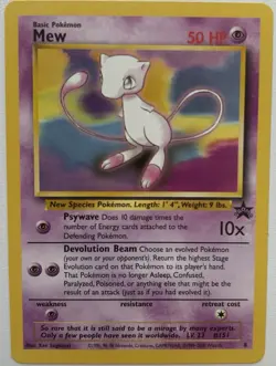 Pokemon TCG - Mew #8 - WoTC Promo - NM-/LP+ - Image 1