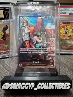 Shanks Leader OP09-001 - One Piece PSA Magazine July 2025 Promo Card *SEALED* - Image 1