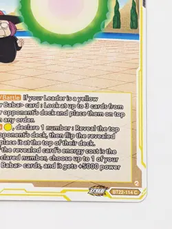 Dragon Ball Super Crystal Gazing Common NM Critical Blow Card Game - Image 5
