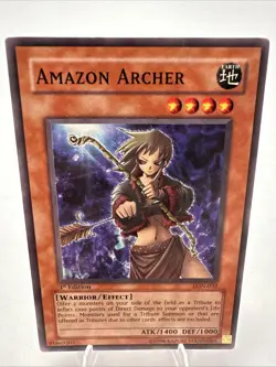 Amazon Archer - 1st Edition LON-E032 - NM - YuGiOh - Image 2