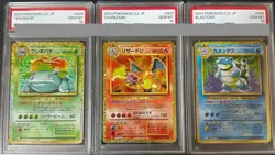 PSA10 Pokemon Card 25th Anniversary Charizard Blastoise Venusaur 001 002 003/025 - Image 1