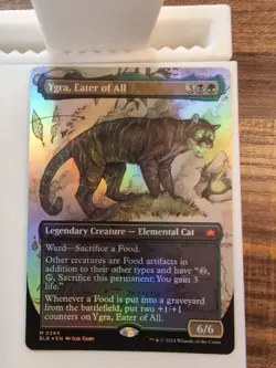 MTG Ygra, Eater of All Borderless Bloomburrow #294 Foil Mythic Card - Image 1