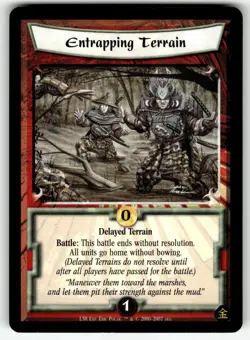 Legend of the Five Rings Four Winds Card - Entrapping Terrain - Image 1