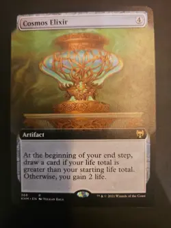 Mtg Cosmos Elixir Art KHM Nm - Image 1