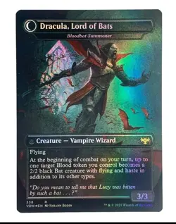 MTG | Dracula, Lord of Blood / Voldaren Bloodcaster | VOW | Foil | NM | EN - Image 1