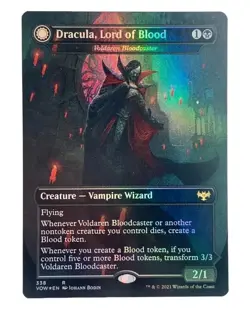 MTG | Dracula, Lord of Blood / Voldaren Bloodcaster | VOW | Foil | NM | EN - Image 2
