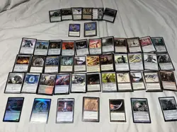 MTG Magic the gathering ARTIFACTS Themed Lot W/Vintage|Foils|Rares - Image 1