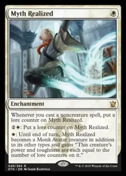 Myth Realized - Foil - Dragons of Tarkir #026/264 MTG Magic The Gathering - Image 1