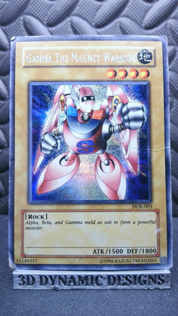 | Yugioh Gamma the Magnet Warrior DOR-003 DMG 🔥 | - Image 1