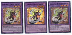 Yugioh- 3X Chimeratech Rampage Dragon - Super Rare - Unlimited - BOSH-EN093 - Image 1