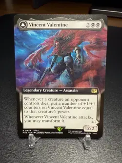 Vincent Valentine/Galian Beast (0454 Extended Art) Non-Foil MTG Final Fantasy NM - Image 1