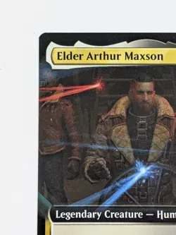 Elder Arthur Maxson - PIP 0413 - MTG Magic the Gathering Fallout Extended Art - Image 2