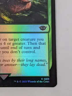 Ent's Fury FOIL #0164 LOTR MTG NM - Image 5