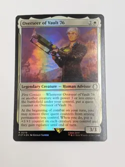 Overseer of Vault 76 - PIP 0019 - MTG Magic Fallout Foil - Image 1