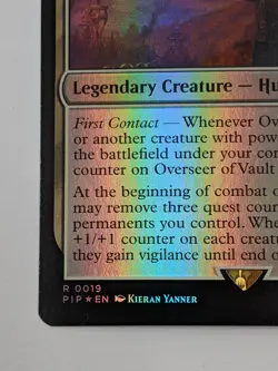 Overseer of Vault 76 - PIP 0019 - MTG Magic Fallout Foil - Image 4