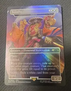 MTG Yojimbo Rainbow Foil - Solitude - Final Fantasy - Secret Lair Drop NM - Image 1