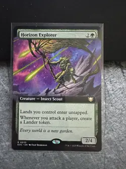 Horizon Explorer 35 COMMANDER EXTENDED ART Rare Edge of Eternities MTG EOE LC1 - Image 1