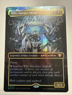 MTG EOE Kilo, Apogee Mind (Borderless) Foil 0003 Commander - Image 1