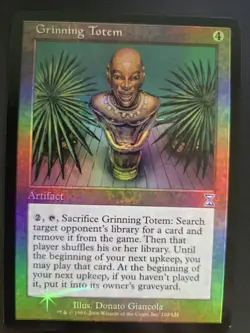 Grinning Totem NM FOIL Time Spiral: Timeshifted MTG FREE SHIPPING - Image 1