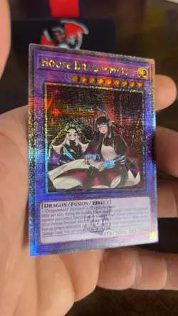 NM Yugioh House Dragonmaid Alternate Alt Art RA03- Quarter Century Secret Rare - Image 2