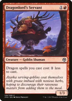 1x Dragonlord's Servant - NM - Modern Masters - SPARROW MAGIC mtg - Image 1