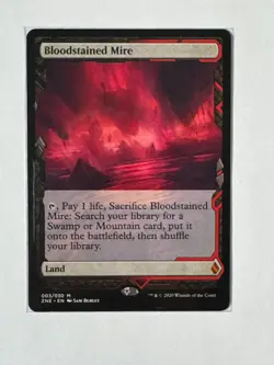 MTG - Bloodstained Mire - NM - Zendikar Rising Expeditions - Image 1
