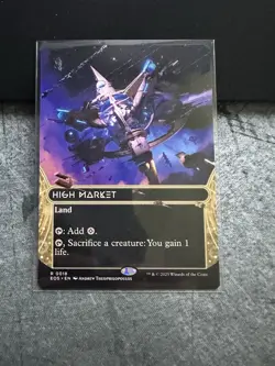 High Market (Rare Borderless) #18 EOE Stellar Sights MTG NM LC1 - Image 1