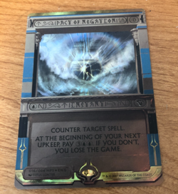 MTG Pact of Negation Near Mint Foil Amonkhet Invocations - Image 1