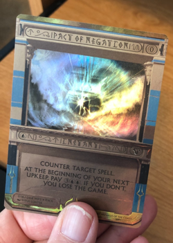 MTG Pact of Negation Near Mint Foil Amonkhet Invocations - Image 2