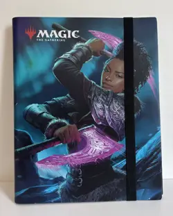 MTG Kaldheim Ultra Pro Card Binder 9-Pocket Kaya Magic the Gathering Binder Only - Image 1