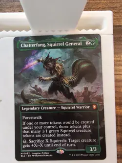 Chatterfang Squirrel General Borderless MTG - Image 1