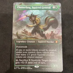 Chatterfang Squirrel General Borderless MTG - Image 2