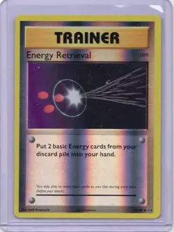 Pokemon Card - Energy Retrieval Reverse - 77/108 - XY Evolutions - 2016 - Image 1