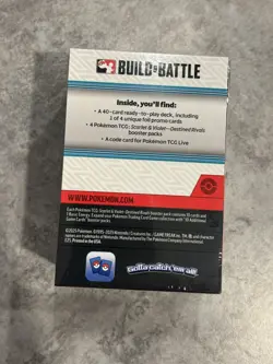 Pokemon Scarlet & Violet: Destined Rivals Build and Battle Kit - Factory Sealed - Image 5