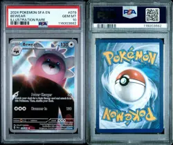 PSA 10 Bewear 079/064 Pokemon Shrouded Fable Illustration Rare Holofoil English - Image 3
