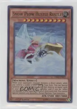 Snow Plow Hustle Rustle 1st Ed. YuGiOh Dragons of Legend Unleashed ut4 - Image 1