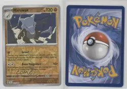 Marowak Reverse Foil Pokemon SV07: Stellar Crown #073 1ab5 - Image 3