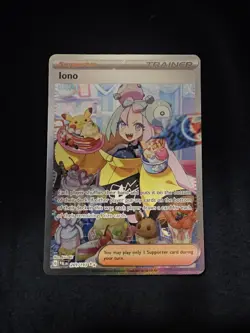 Iono 269/193 Sv02: Paldea Evolved Pokemon TCG Special Illustration - Image 1