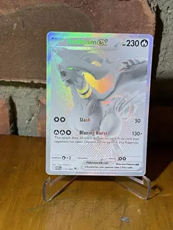 Reshiram ex #173/086 Pokemon White Flare English BWR Pack Fresh Near Mint NM - Image 1