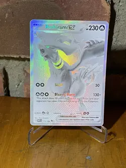 Reshiram ex #173/086 Pokemon White Flare English BWR Pack Fresh Near Mint NM - Image 2