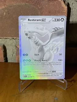 Reshiram ex #173/086 Pokemon White Flare English BWR Pack Fresh Near Mint NM - Image 4