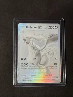 Reshiram ex #173/086 Pokemon White Flare English BWR Pack Fresh Near Mint NM - Image 3