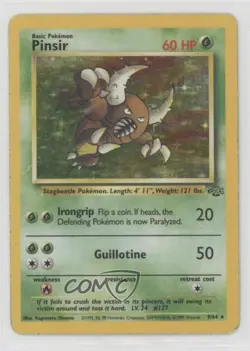 Pinsir Holo Pokemon Jungle #9 1999 1d14 - Image 1